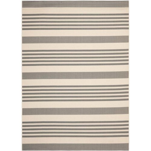 Image 1 of 1.. Safavieh Courtyard Grey Indoor Outdoor Rug - 9' x 12'