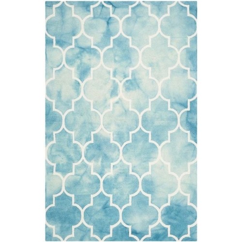 Safavieh Dip Dyed Turquoise Contemporary Rug - 5' x 8'