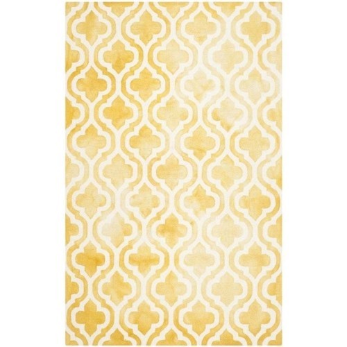 Safavieh Dip Dyed Gold Contemporary Rug - Runner 2'3" x 8'