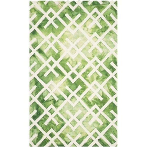 Image 1 of 1.. Safavieh Dip Dyed Green Contemporary Rug - 2'3" x 6'