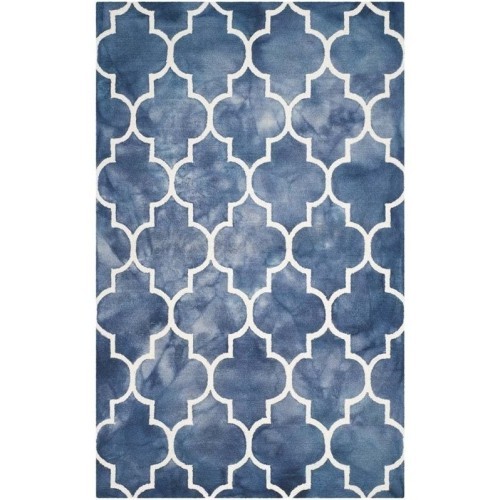 Tapis contemporain bleu marine à teinte Safavieh - Runner 2 pi 3 po x 8 pi