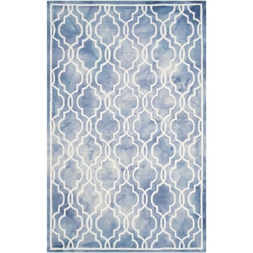 Tapis contemporain bleu à teinte Safavieh - Runner 2 pi 3 po x 6 pi
