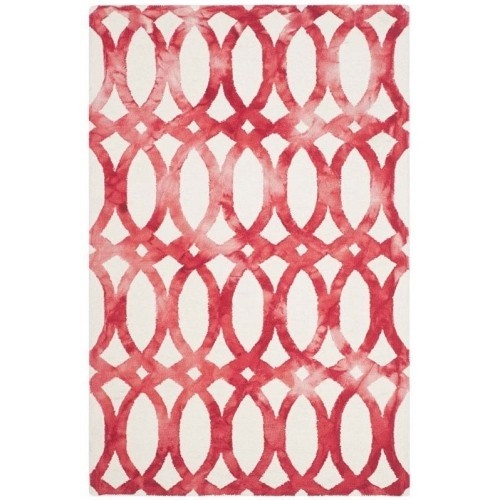 Image 1 of 1.. Safavieh Dip Dyed Ivory Contemporary Rug - 2'3" x 8'
