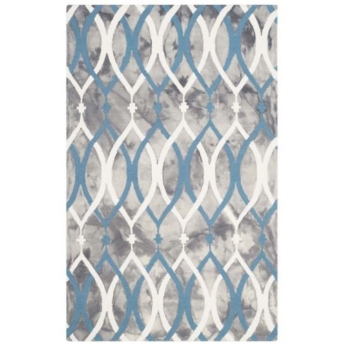 Safavieh Dip Dyed Grey Contemporary Rug - 2'3" x 6'