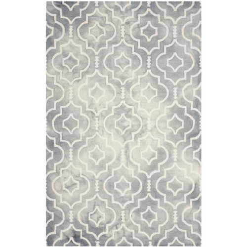 Image 1 of 1.. Safavieh Dip Dyed Grey Contemporary Rug - 6' x 9'