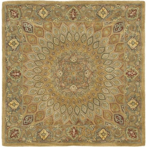 Safavieh Heritage Light Brown Traditional Rug - Square 7'