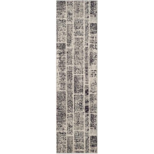 Tapis contemporain gris Monaco de Safavieh - Runner 2 pi 2 po x 8 pi