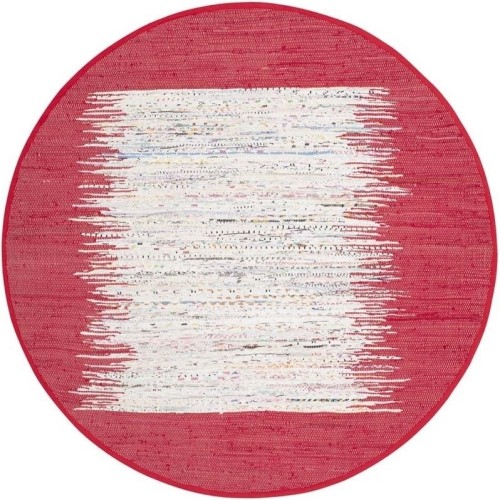 Safavieh Montauk Ivory Contemporary Rug - Round 4'
