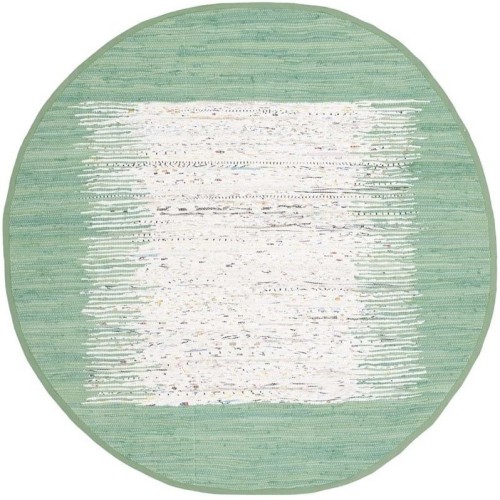 Safavieh Montauk Ivory Contemporary Rug - Round 6'