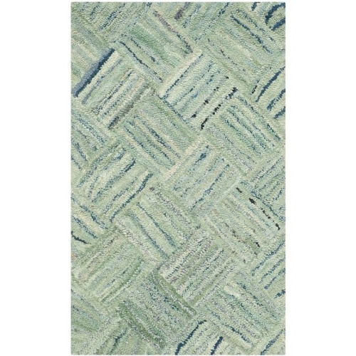 Safavieh Nantucket Green Contemporary Rug - 4' x 6'