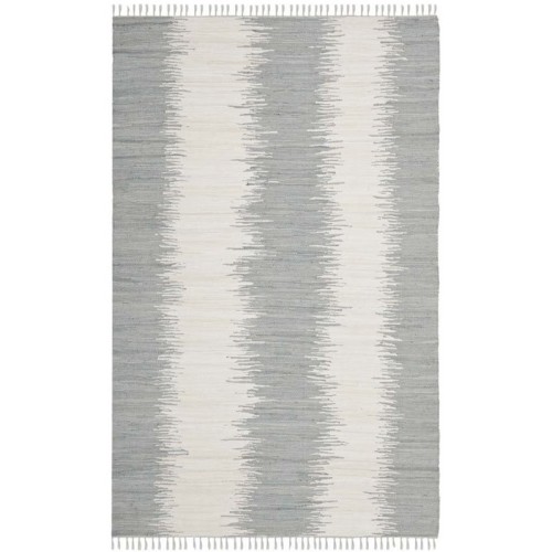 Tapis contemporain gris Safah Montauk - 6 x 9 pi