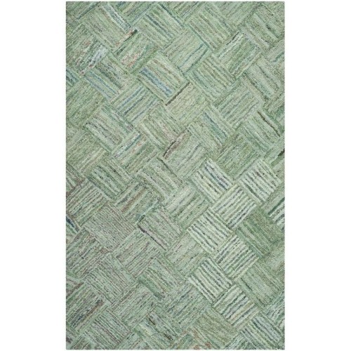 Safavieh Nantucket Green Contemporary Rug - 6' x 9'