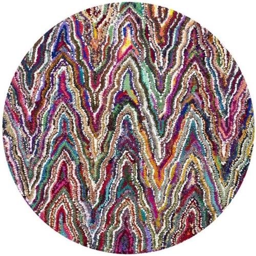 Safavieh Nantucket Contemporary Rug - Round 6'
