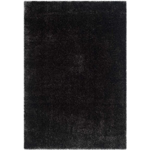 SAFAVIEH  Charlotte Shag Charcoal Shag Rug - 8' X 10'