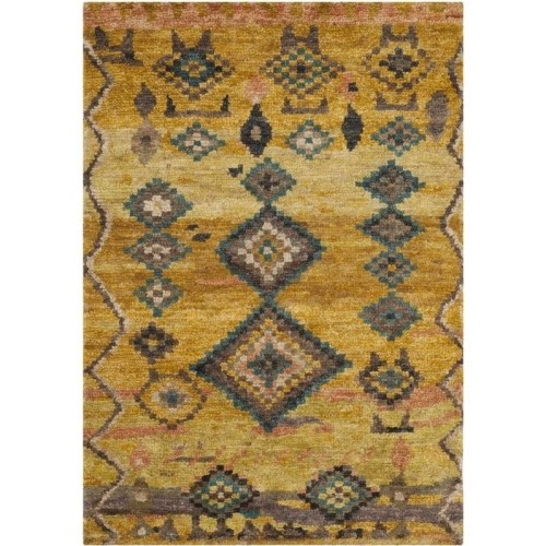 SAFAVIEH  Tangier Gold Area Rug - 5' X 8'