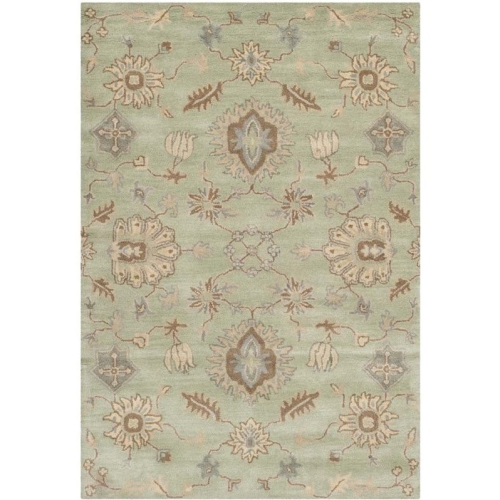 SAFAVIEH  Wyndham Light Green Contemporary Rug - 4' X 6'