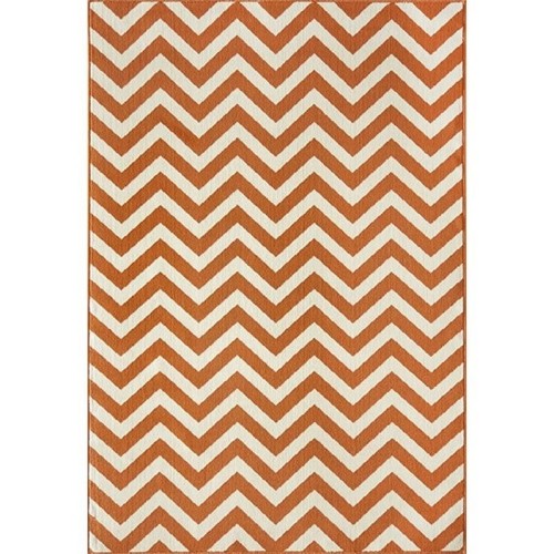 Momeni Baja 5'3" X 7'6" Rug in Orange