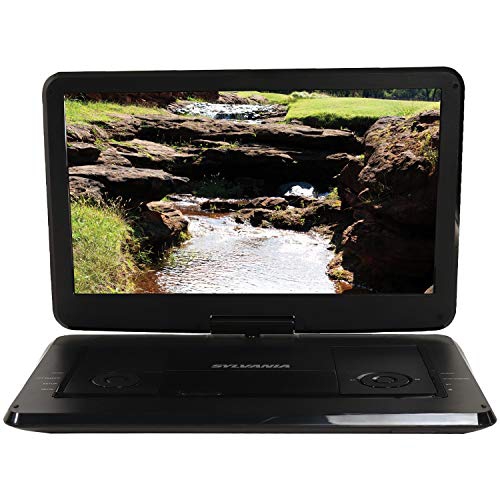 Sylvania SDVD1566 15.6 Inch Swivel Portable DVD Player