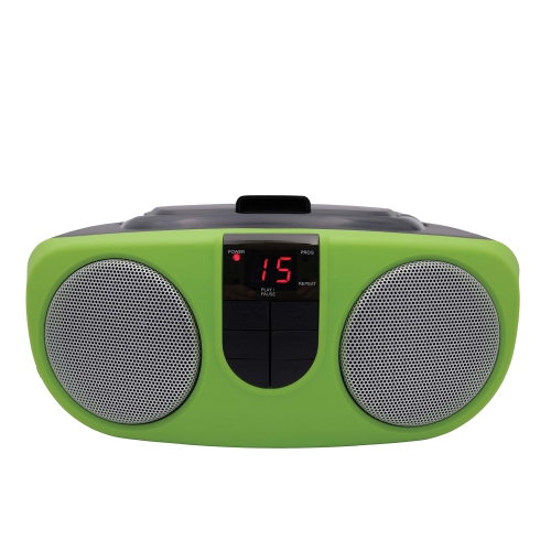 Sylvania Portable CD Player with AM/FM Radio Green