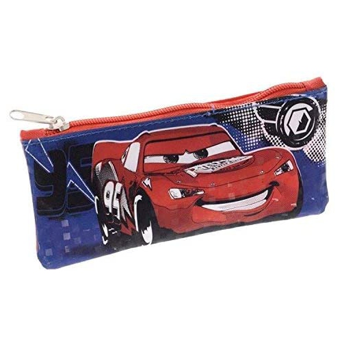 Disney Cars Mini Backpack with Pencil Case - 12 Inch School Bag for Kids [Blue]