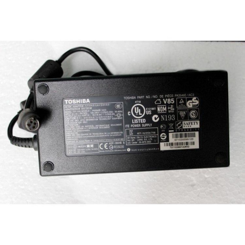 Toshiba Genuine AC Adapter Charger PA3546U-1AC3 - 19V 9.5A 180W with 4 Pin Connector