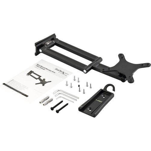 StarTech 13'' - 34" Dual Swivel Wall Mount Monitor Arm - Black -