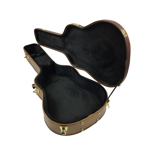 Solo Acoustic Dreadnought Hardshell Guitar Case, Snake Skin