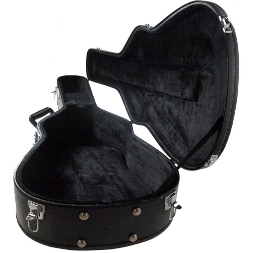 Solo Acoustic Dreadnought Hardshell Guitar Case, Black
