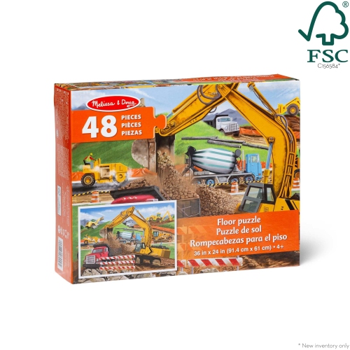 Building Site 48 Pieces Floor Puzzle