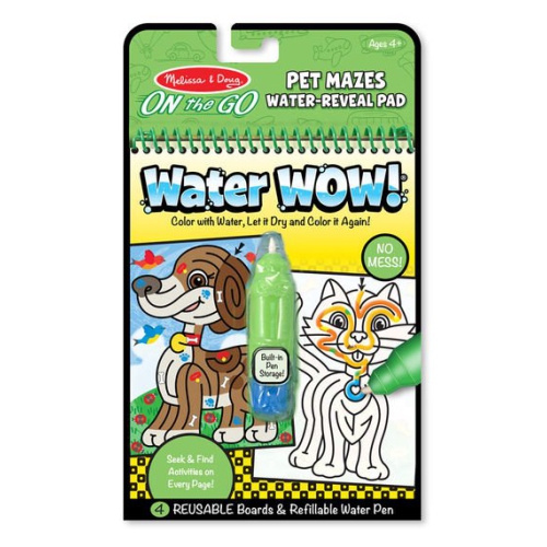 Water Wow!, Pet Mazes, On The Go