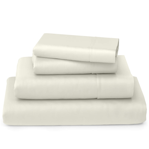 EGYPTIAN COMFORT - Silky Smooth Lightweight Bed Sheet Set - Brushed Micro - Deep Pocket - 4 Piece Set