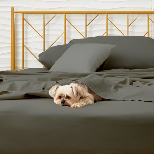 EGYPTIAN COMFORT - Silky Smooth Lightweight Twin Size Bed Sheet Set - Brushed Micro - Deep Pocket - 3 Piece Set