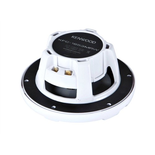 Kenwood KFC-1653MRW 6.5" White 2-Way Coaxial Marine Speakers