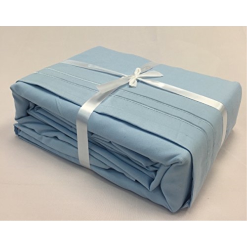 CONFORT ÉGYPTIEN – Ensemble de draps légers soyeux – Micro brossé – Passe profonde – Ensemble de 3 pièces