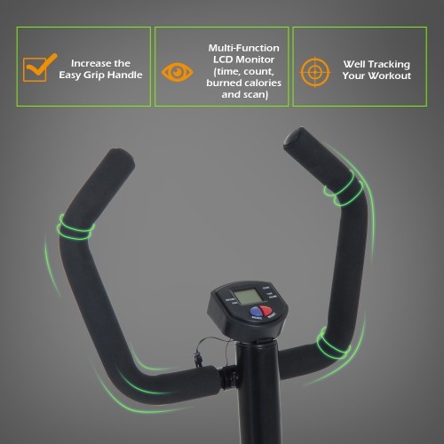 Soozier Adjustable Twist Stepper w/ LCD Monitor and Ropes