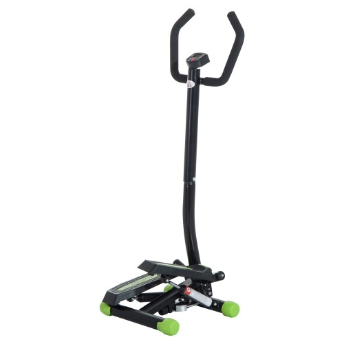 Soozier Adjustable Twist Stepper w/ LCD Monitor and Ropes