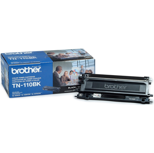 BROTHER  Tn-110Bk Original Toner Cartridge for Hl-4040Cnhl-4070CDw, 9045CDn, 9840CDw In Black