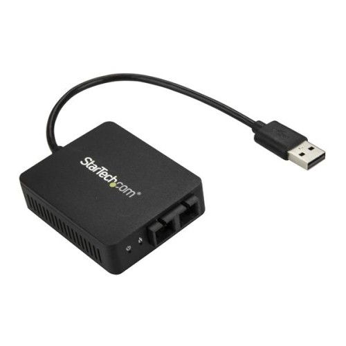 STARTECH  USB 2.0 to Fiber Optic Converter - 100Basefx Sc - 2 Km - Mm