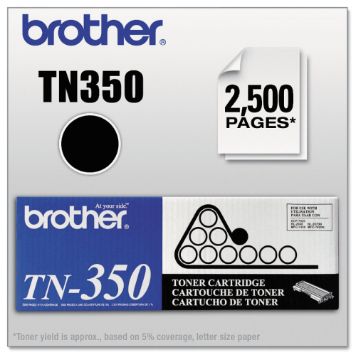 Brother TN350 Black Original Toner Cartridge