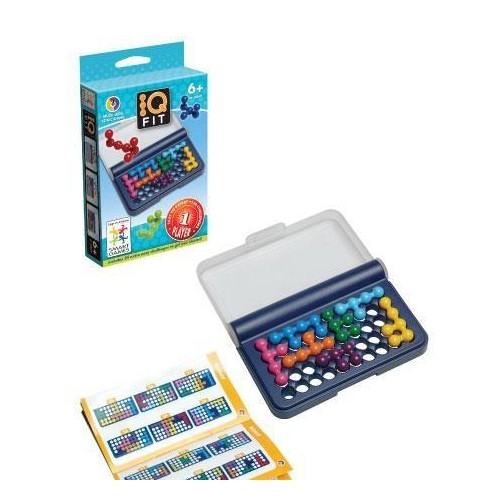 SMART GAMES  Iq Fit - Educational Logic Game Puzzle - 120 Challenges