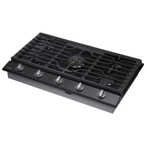 Samsung 36" 5-Burner Gas Cooktop - Stainless Steel