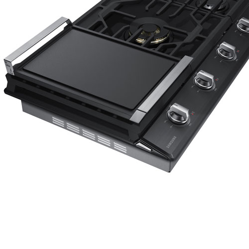 Samsung 36" 5-Burner Gas Cooktop - Stainless Steel