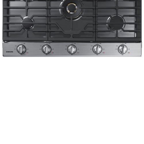Samsung 36" 5-Burner Gas Cooktop - Stainless Steel