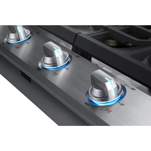 Samsung 36" 5-Burner Gas Cooktop - Stainless Steel