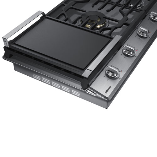 Samsung 36" 5-Burner Gas Cooktop - Stainless Steel