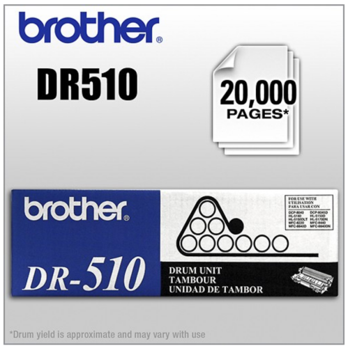 Brother DR510 DR-510 Original Imaging Drum Unit For. HL5140, HL5150D,DCP8040, MFC8840DTN
