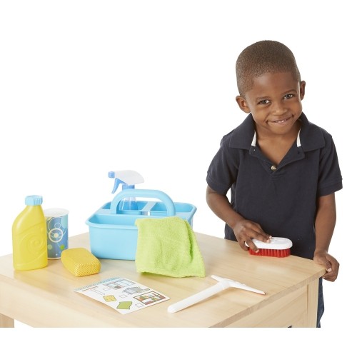 Melissa & Doug Spray - Squirt & Squeegee Play Set - Pretend Play Cleaning Set