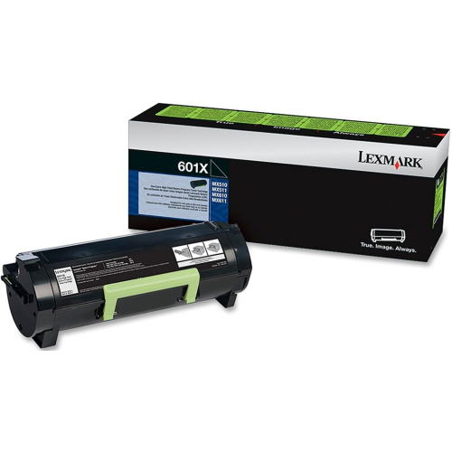 Lexmark 601X Extra High Yield, Black Original Toner Cartridge For MX510, MX511, MX610, MX611
