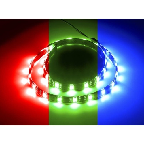 Bande magnétique DEL large RVB CableMod - 60 cm/30 DEL