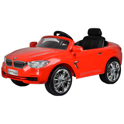 red bmw toy car